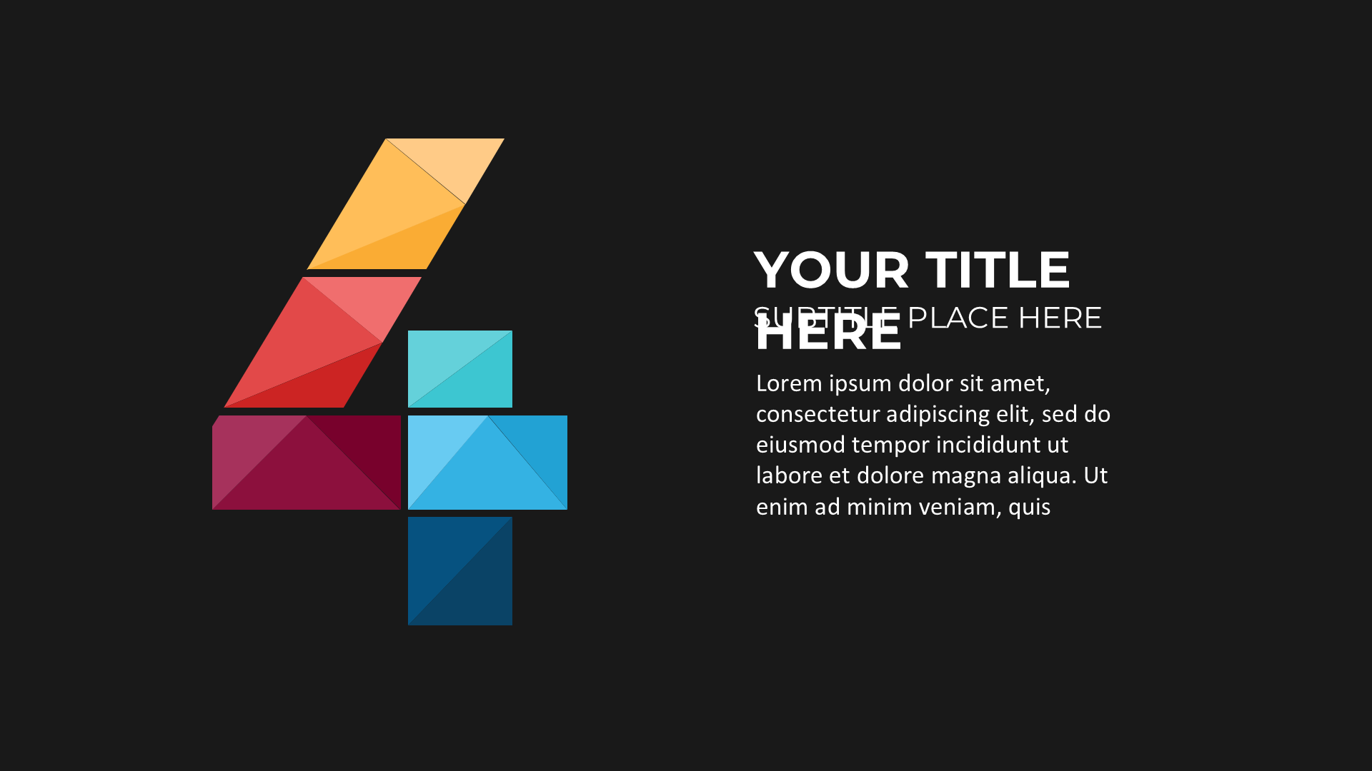 Alphabet Dark slide 5